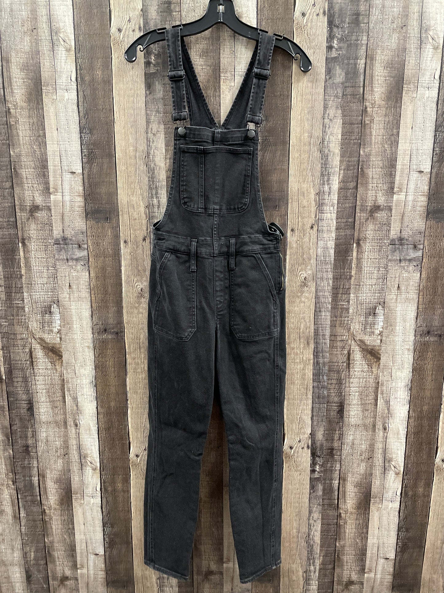 Overalls By Madewell In Black Denim, Size: S