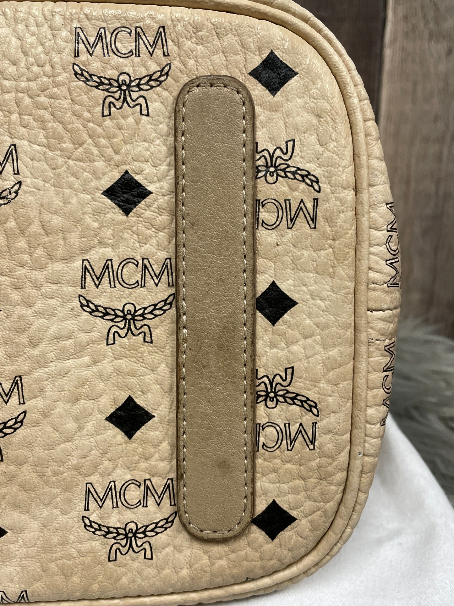 Tote Luxury Designer By Mcm, Size: Large