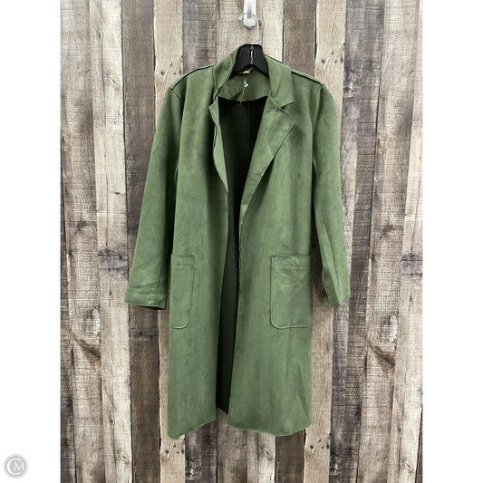 Coat Other By Tahari By Arthur Levine In Green, Size: Xs