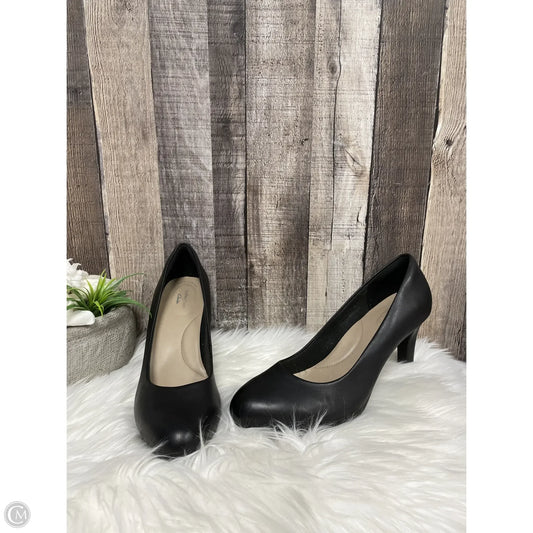 Shoes Heels Stiletto By Clarks In Black, Size: 11