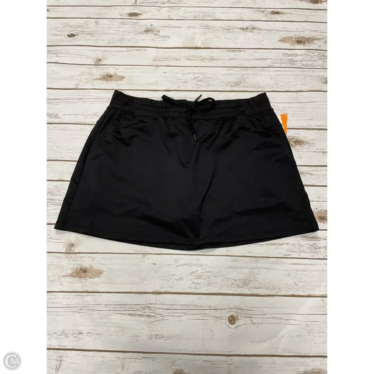 Athletic Skort By Tek Gear In Black, Size: Xl