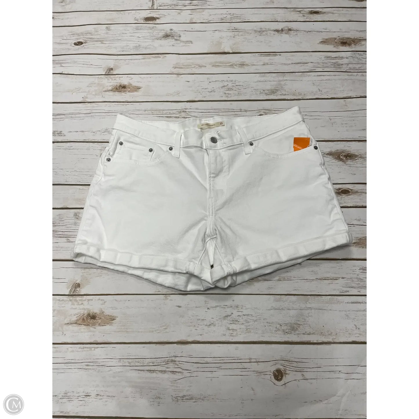 Shorts By Levis In White, Size: 16