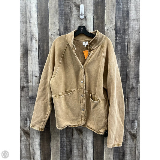 Jacket Other By Sundry In Tan, Size: M