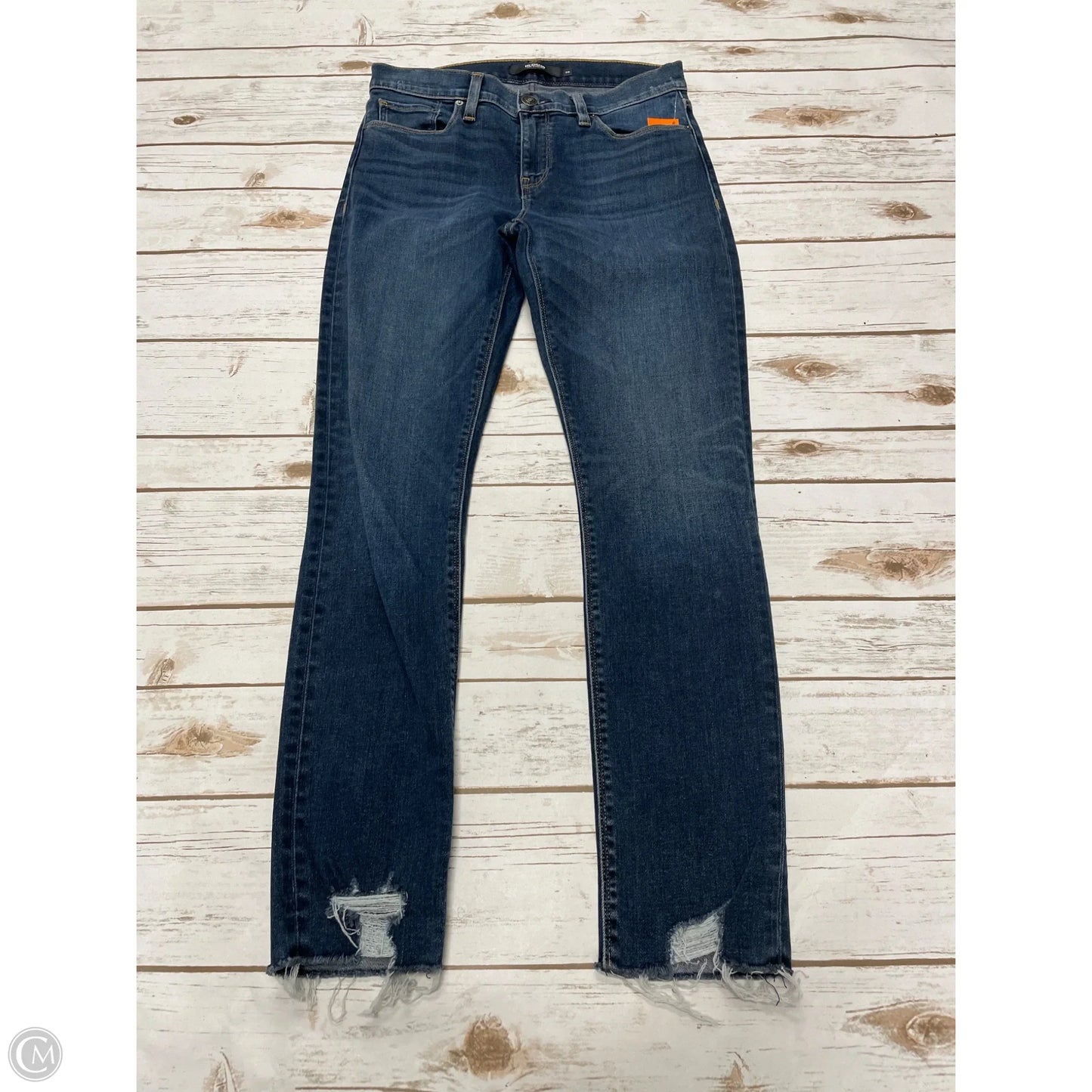 Jeans Skinny By Hudson In Blue Denim, Size: 2