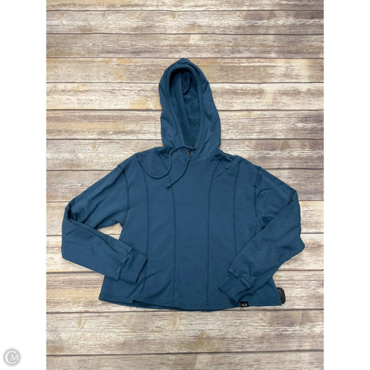 Sweatshirt Hoodie By Cme In Teal, Size: S