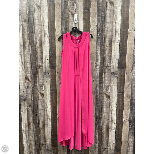 Dress Casual Maxi By Cme In Pink, Size: Xs