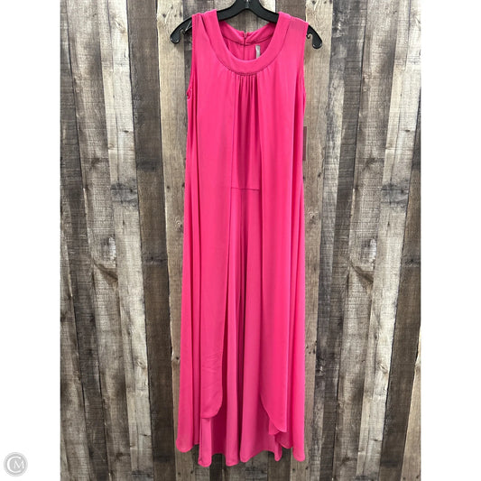 Dress Casual Maxi By Cme In Pink, Size: M