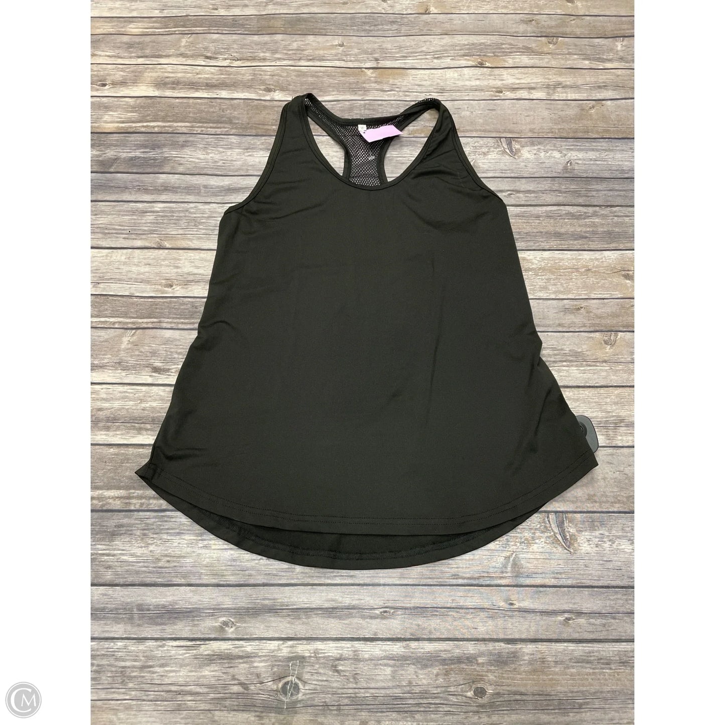 Athletic Tank Top By Cmf In Black, Size: M