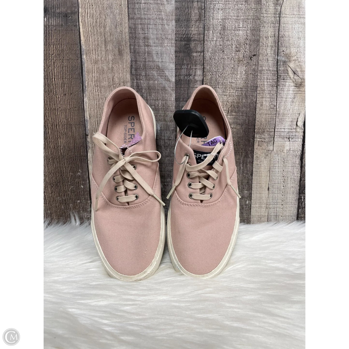 Shoes Sneakers By Sperry In Pink, Size: 8.5