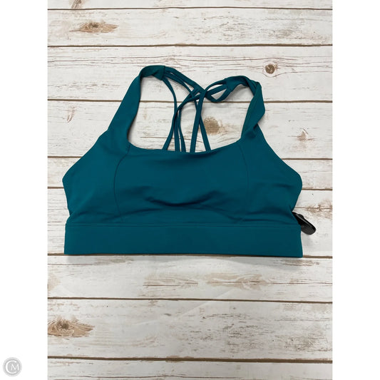 Athletic Bra By Zyia In Teal, Size: Xl