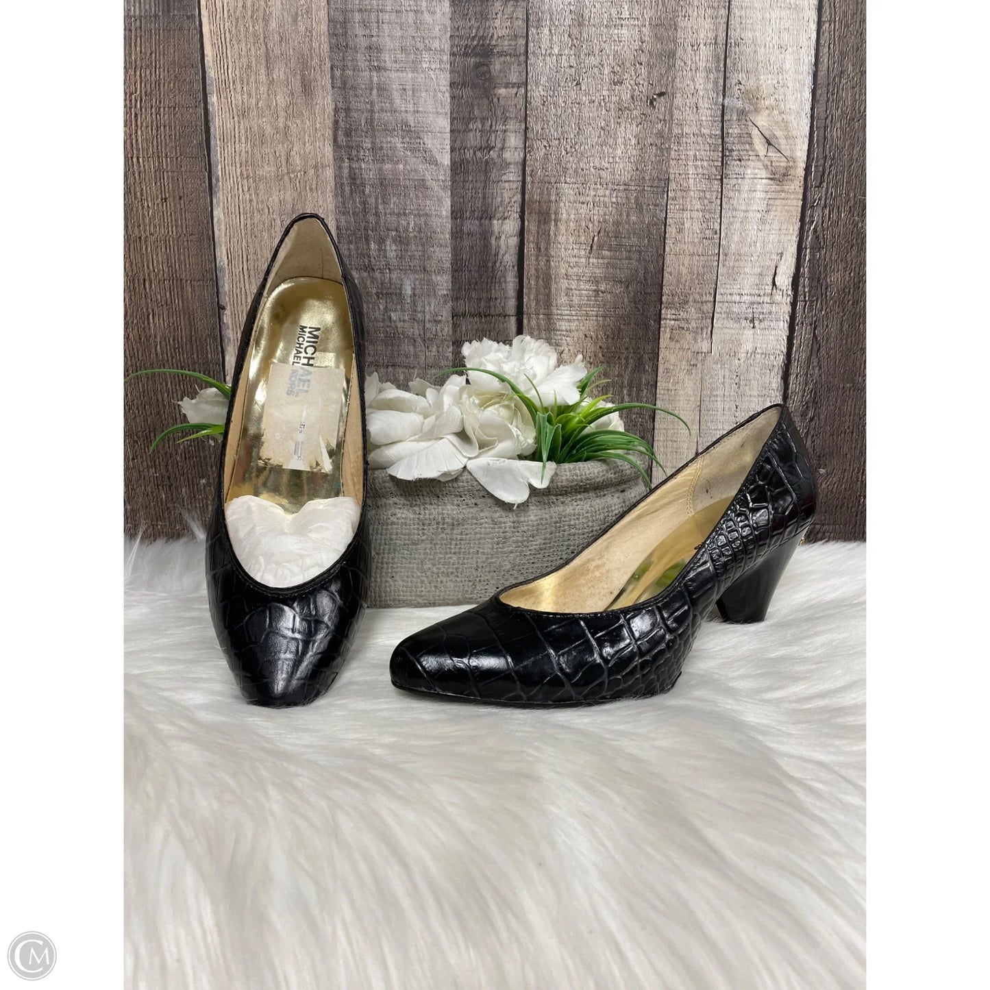 Shoes Heels Block By Michael By Michael Kors In Black, Size: 6