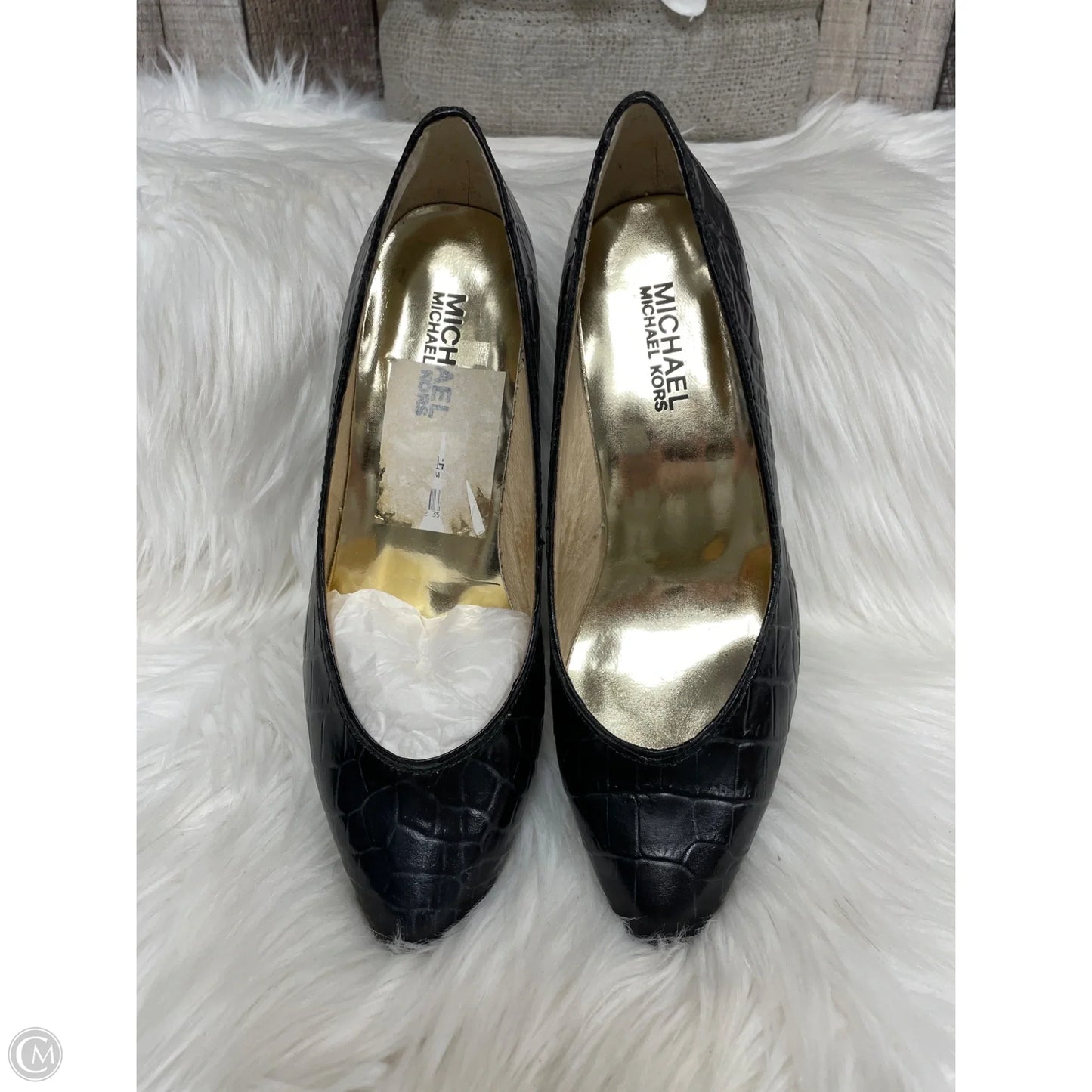 Shoes Heels Block By Michael By Michael Kors In Black, Size: 6