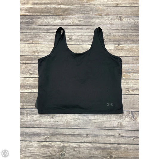 Athletic Tank Top By Under Armour In Black, Size: Xl