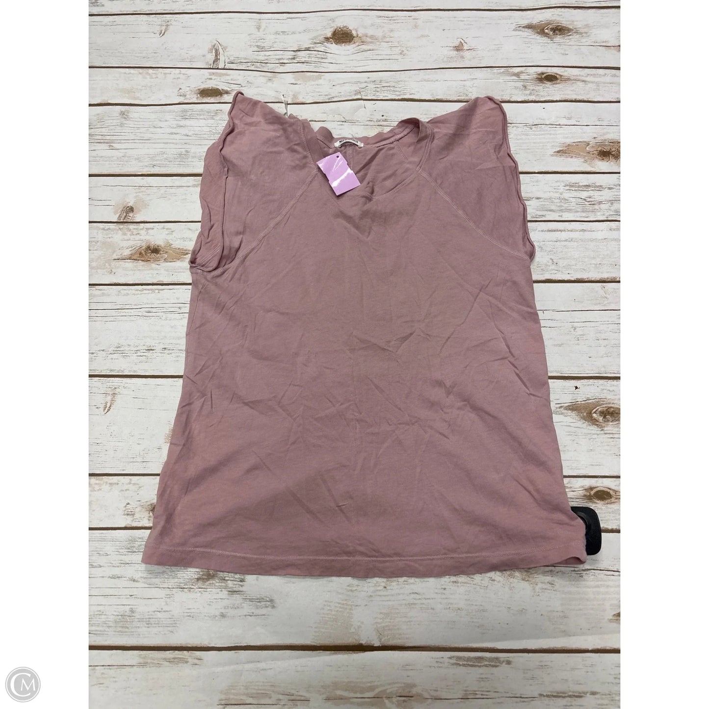 Top Short Sleeve By La Made In Pink, Size: Xs