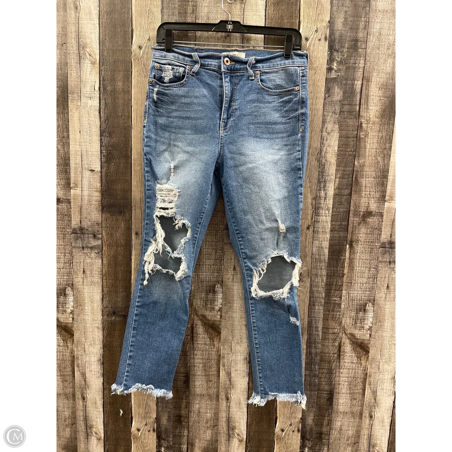 Jeans Skinny By Pistola In Blue Denim, Size: 8