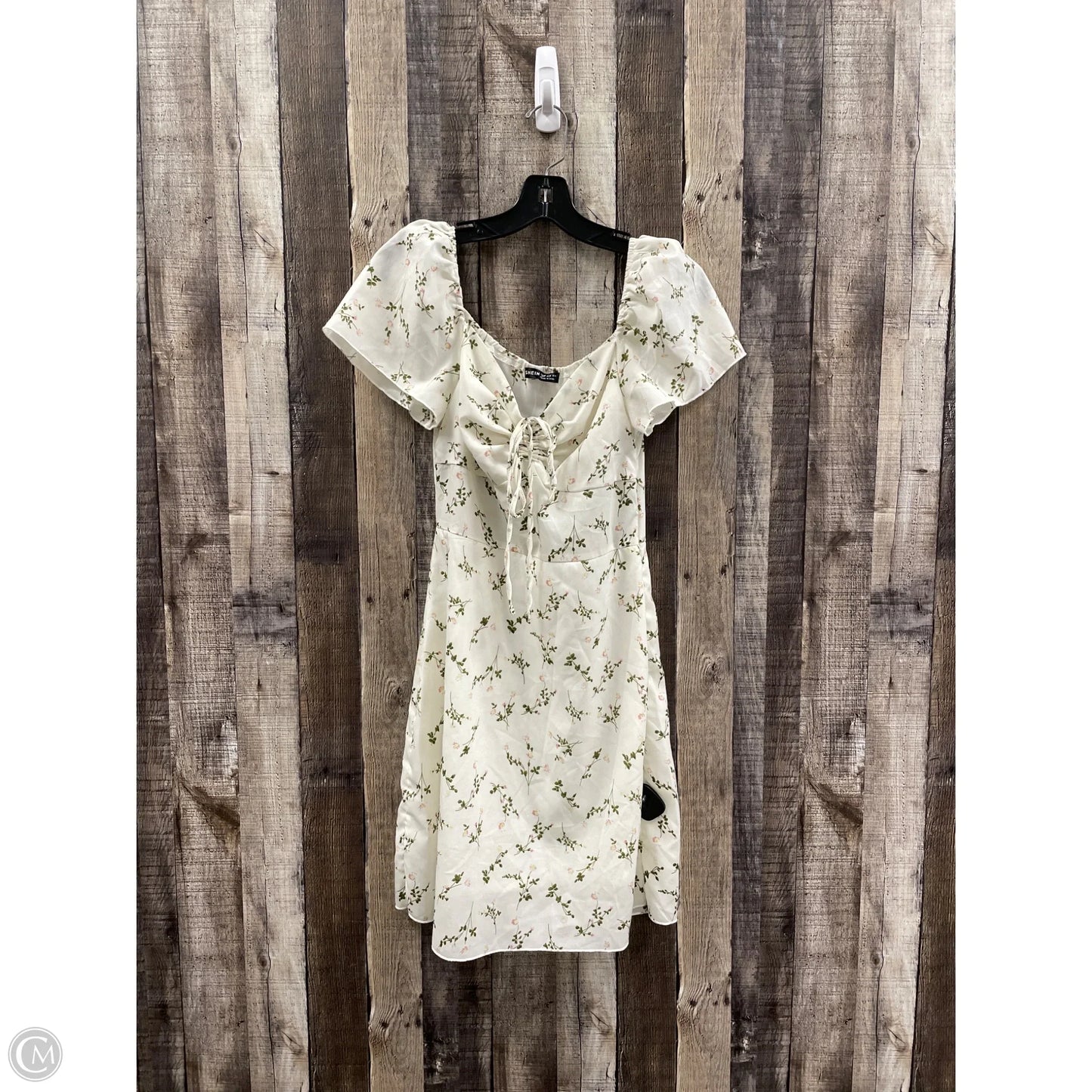 Dress Casual Short By Shein In Floral Print, Size: M