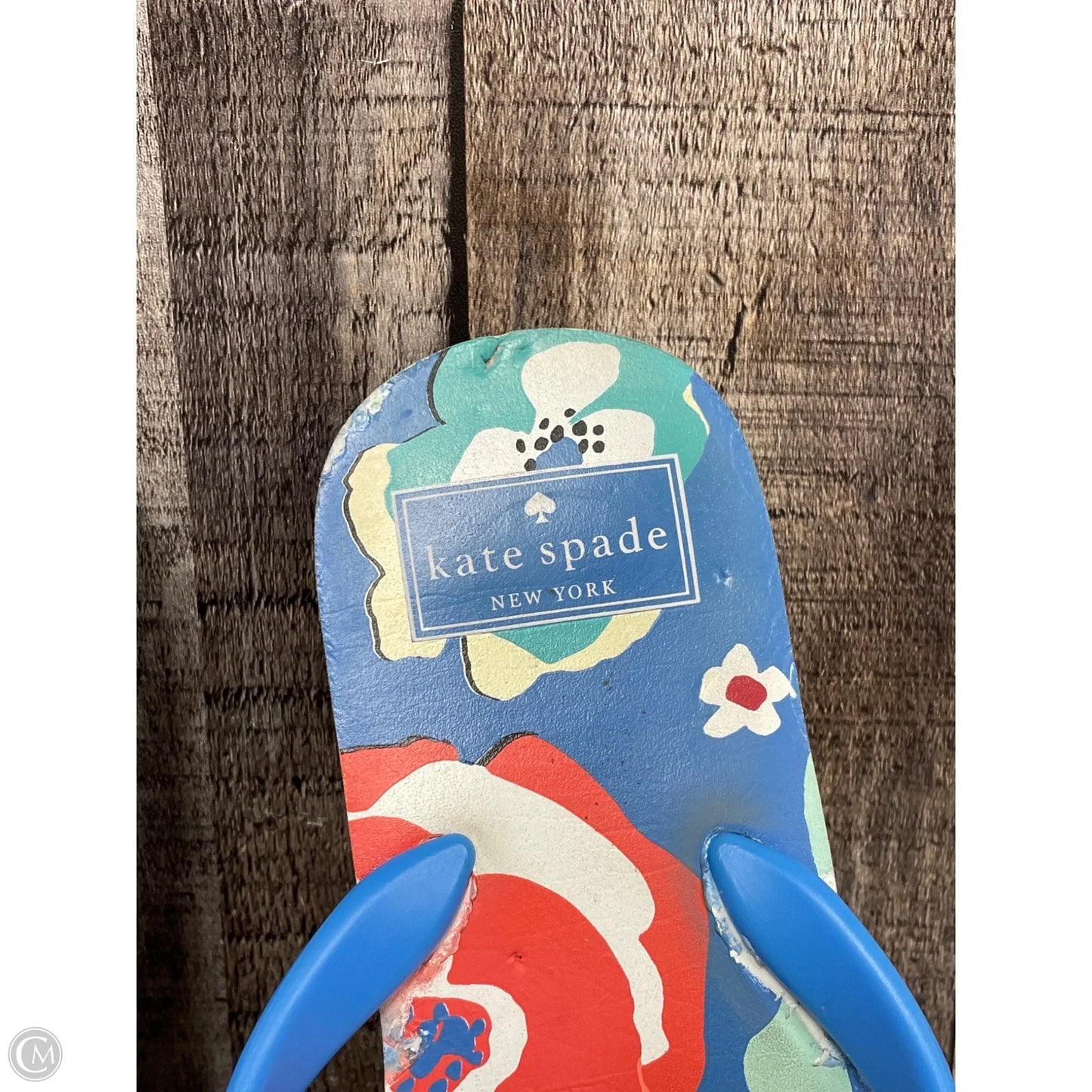 Sandals Designer By Kate Spade In Multi-colored, Size: 8