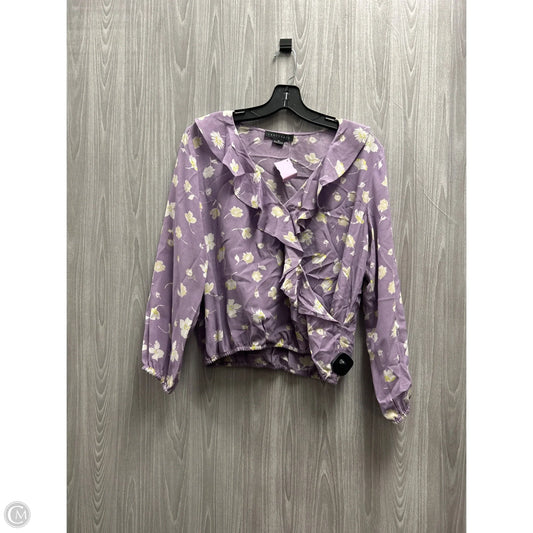 Top Long Sleeve By Sanctuary In Floral Print, Size: S
