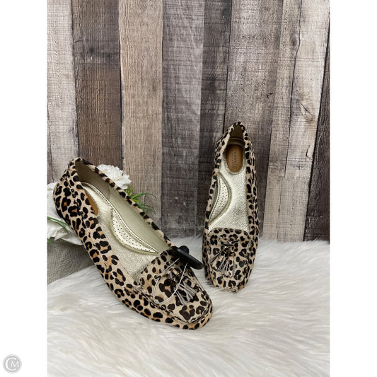 Shoes Flats By Sperry In Animal Print, Size: 9.5