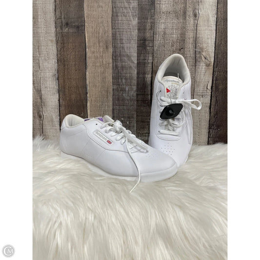 Shoes Athletic By Reebok In White, Size: 11