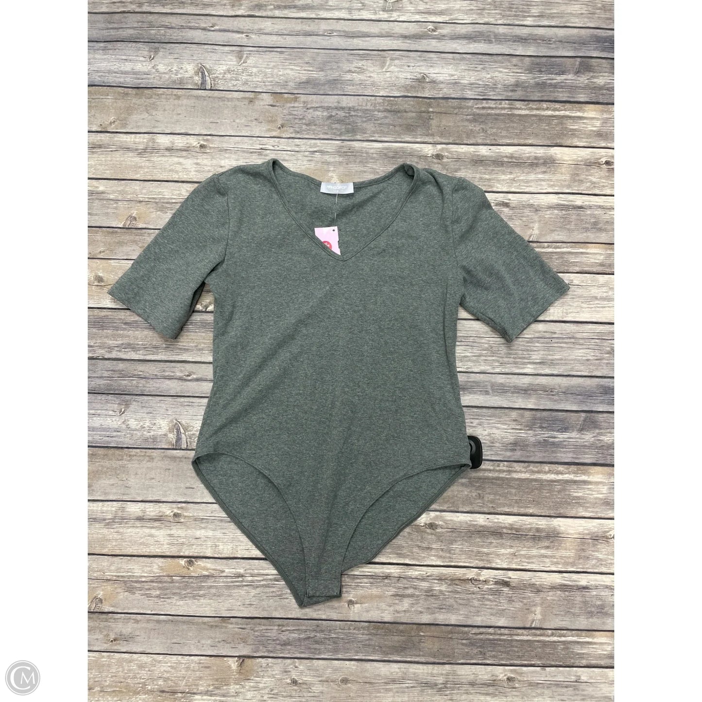 Bodysuit By Mango In Grey, Size: L