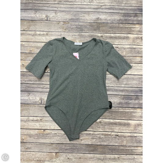 Bodysuit By Mango In Grey, Size: L