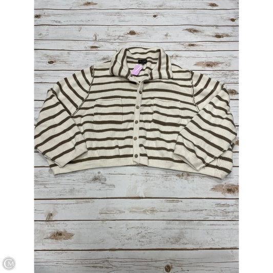 Sweatshirt Crewneck By Cme In Grey, Size: M