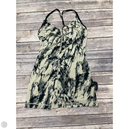 Athletic Tank Top By Lululemon In Tie Dye Print, Size: 4