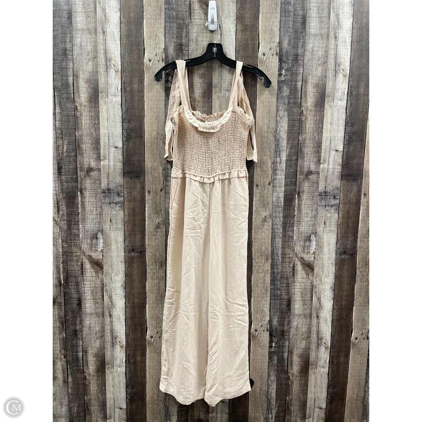 Romper By Blu Pepper In Tan, Size: M