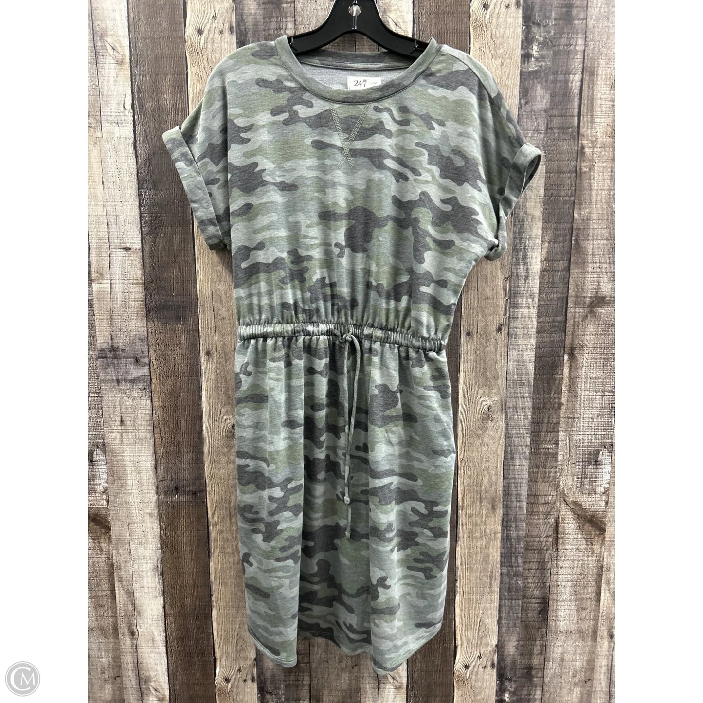 Dress Casual Midi By Maurices In Camouflage Print, Size: M