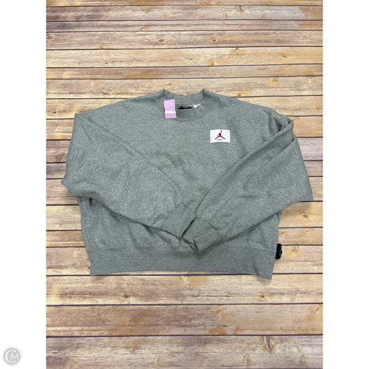 Sweatshirt Crewneck By Cmc In Grey, Size: L