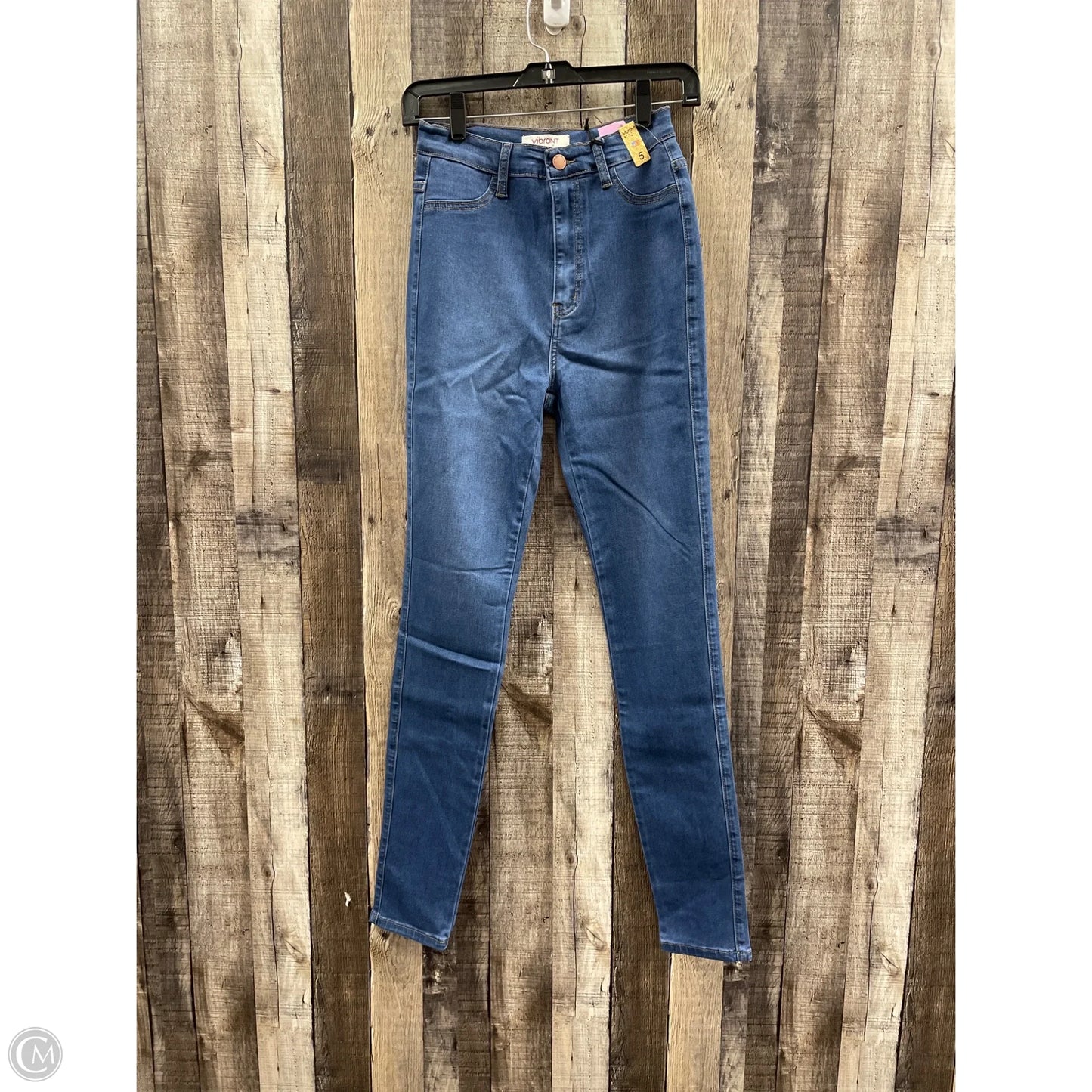 Jeans Skinny By Cme In Blue Denim, Size: 4
