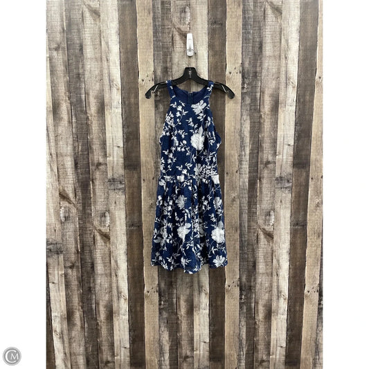 Dress Casual Short By Altard State In Blue & White, Size: M