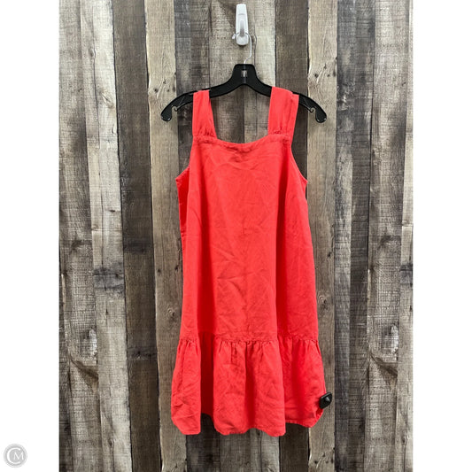 Dress Casual Short By Loft In Coral, Size: S