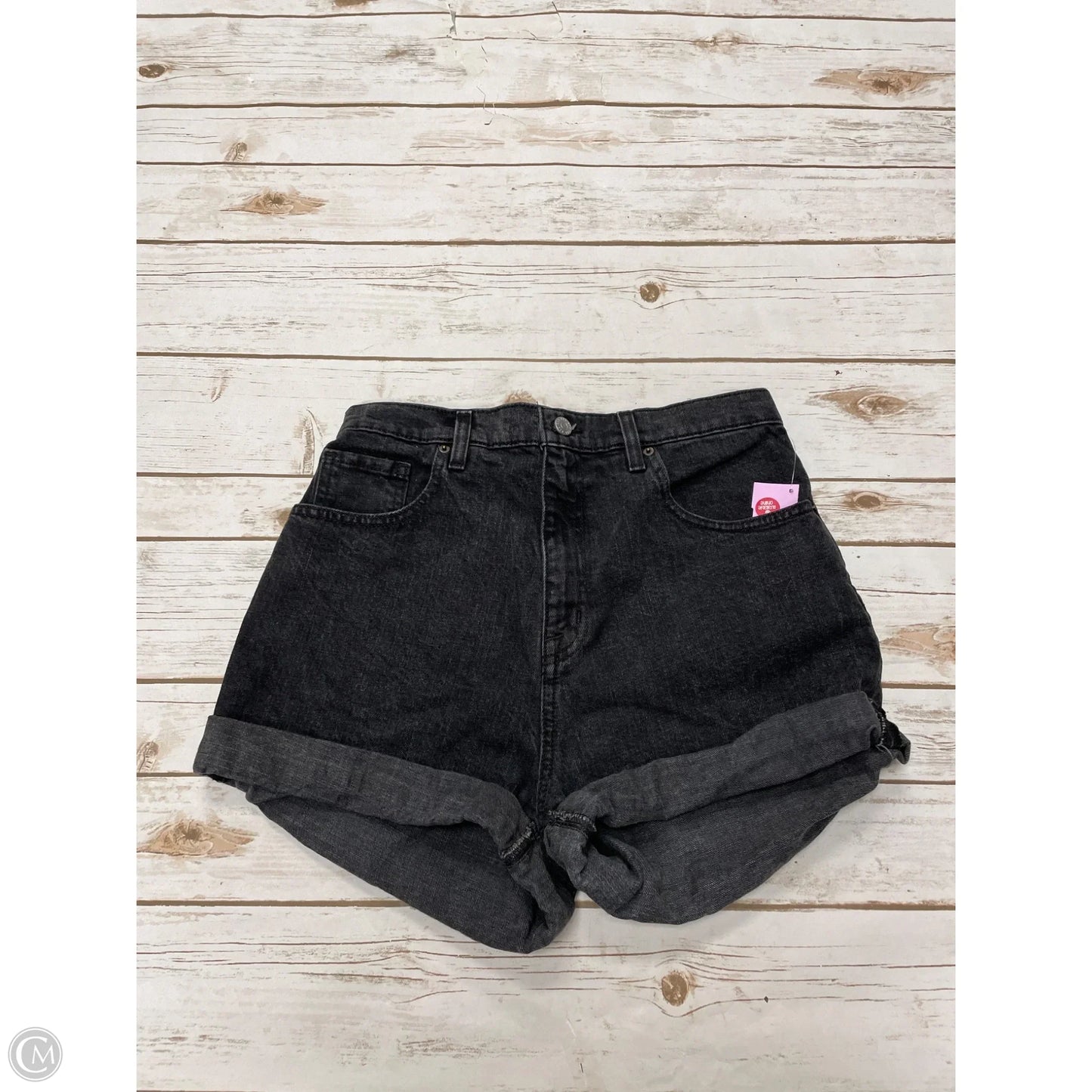Shorts By Bdg In Black Denim, Size: 10