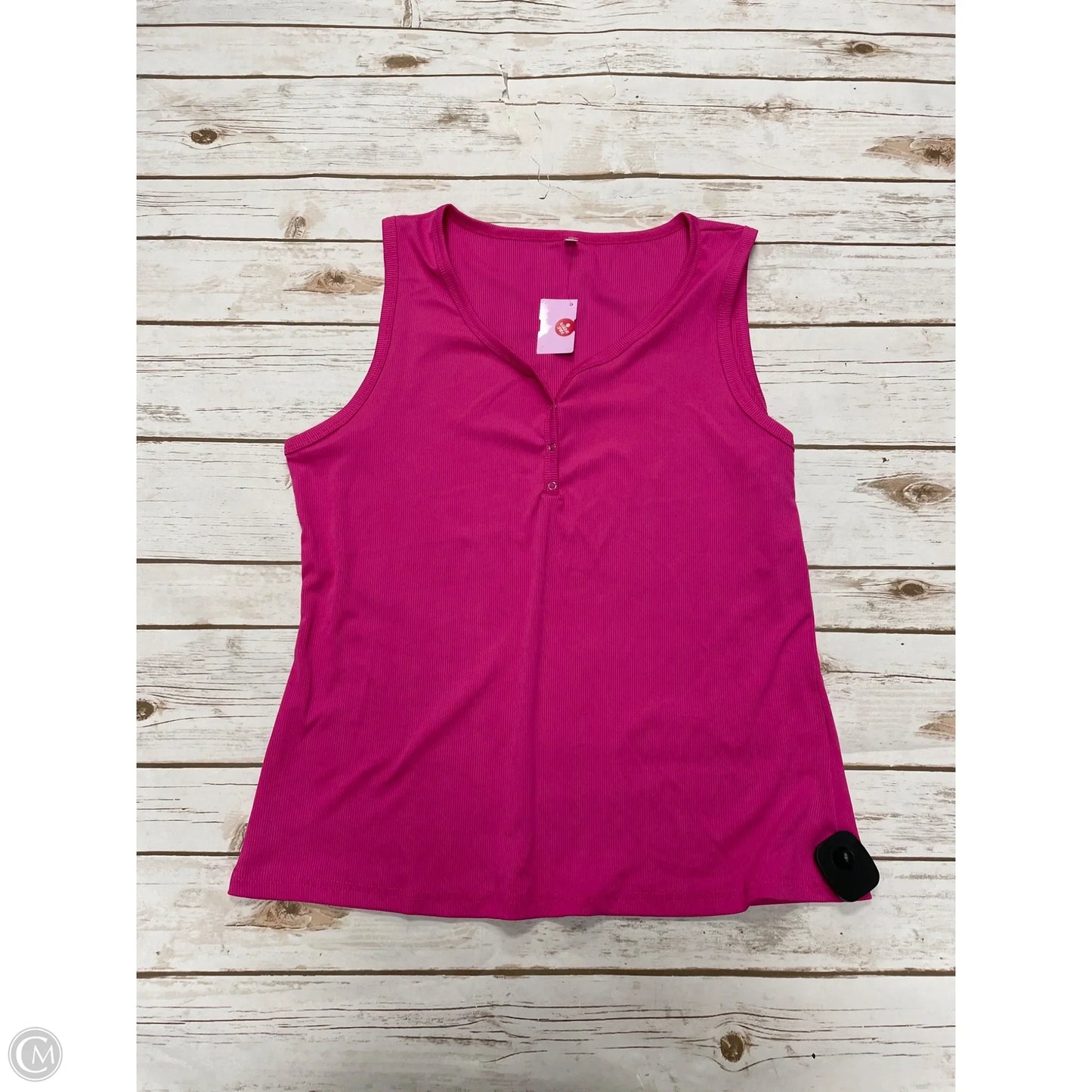 Tank Top By Cme In Pink, Size: Xxl