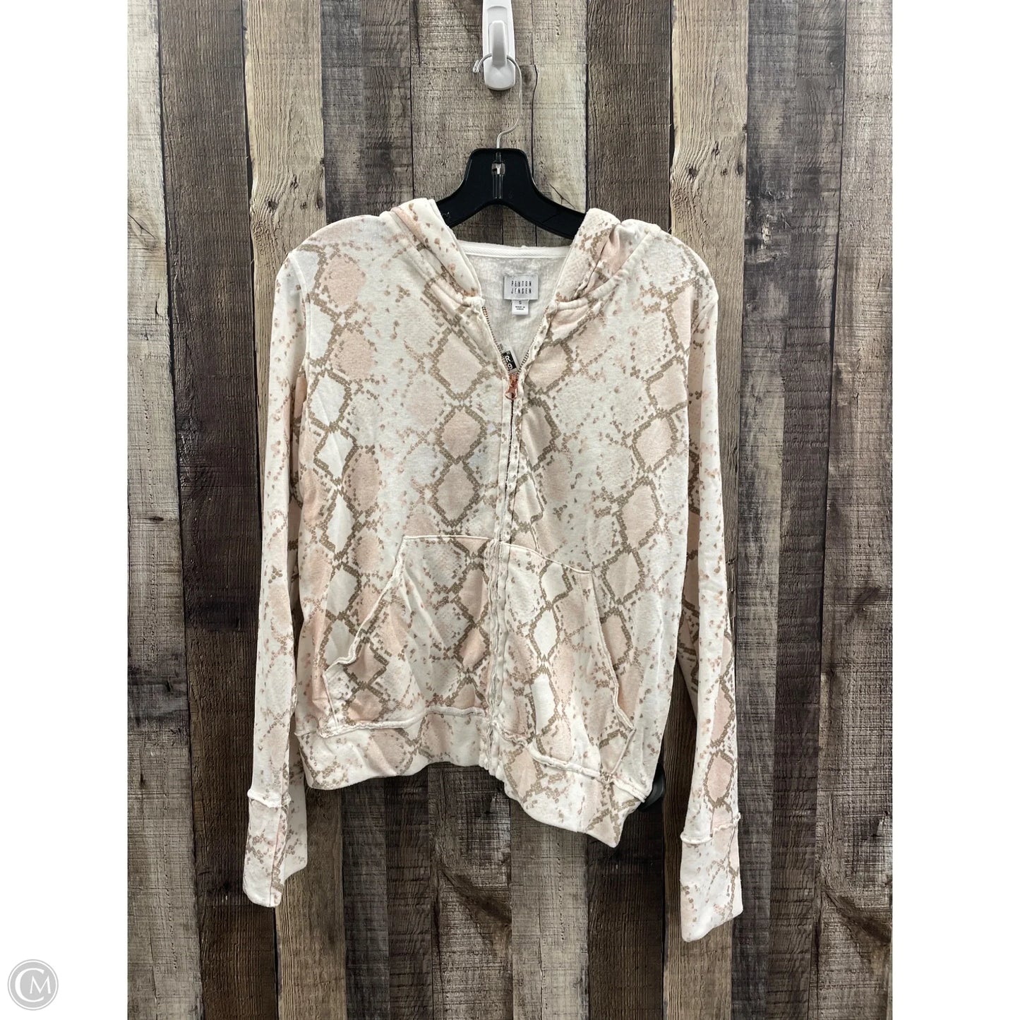 Jacket Other By Peyton Jensen In Snakeskin Print, Size: S