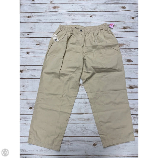 Pants Chinos & Khakis By Woman Within In Tan, Size: 3x