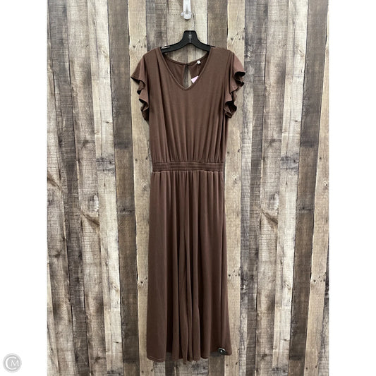Jumpsuit By Cme In Brown, Size: S