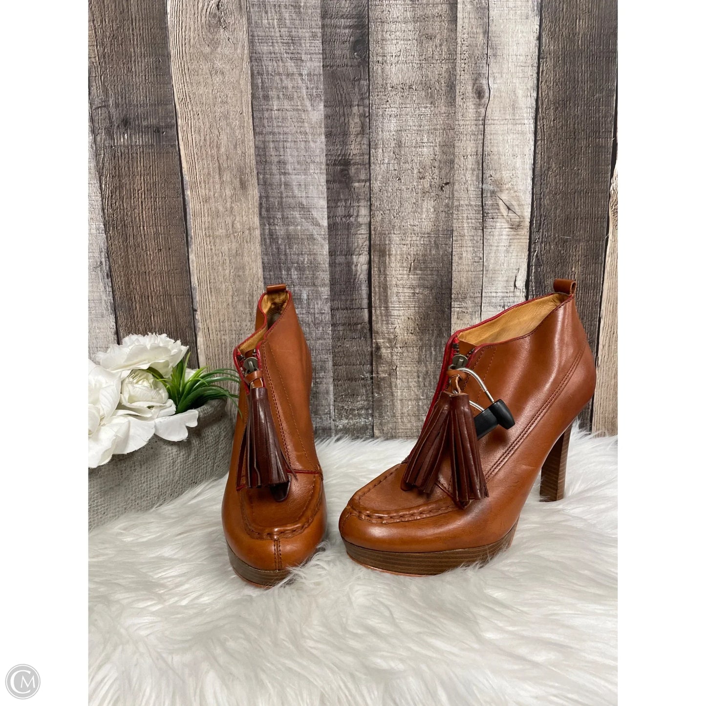 Shoes Designer By Coach In Brown, Size: 8