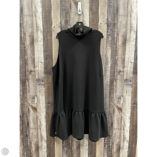 Dress Casual Midi By Ophelia Roe In Black, Size: 2x