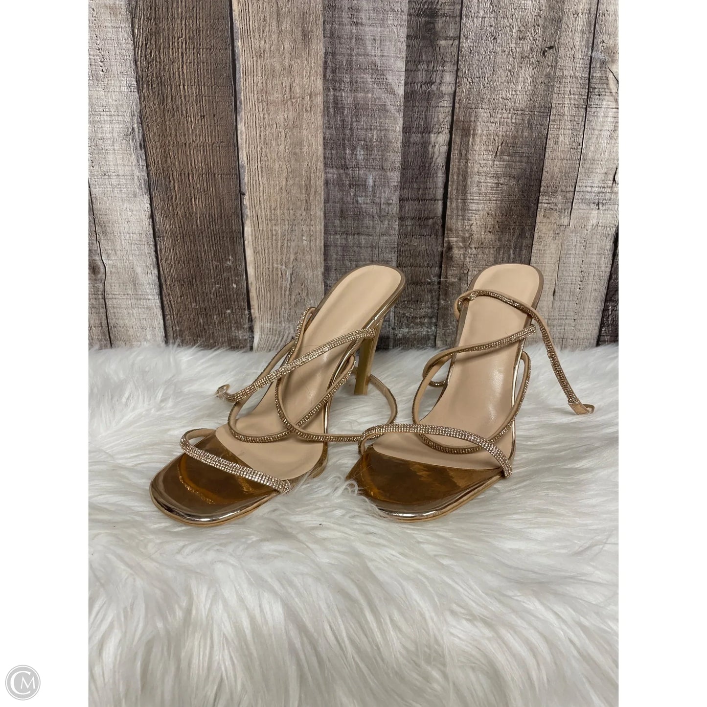 Shoes Heels Stiletto By Cmf In Rose Gold, Size: 12