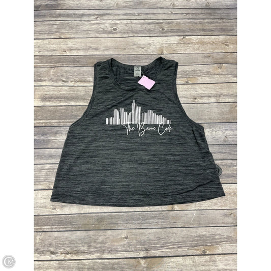 Athletic Tank Top By Mono B In Black, Size: L