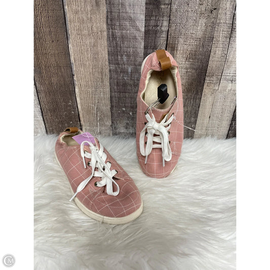 Shoes Sneakers By Cme In Pink, Size: 7.5
