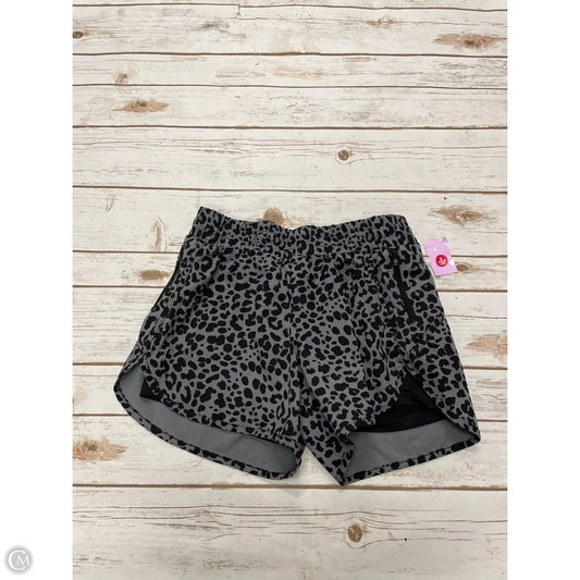 Athletic Shorts By Avia In Black & Grey, Size: S