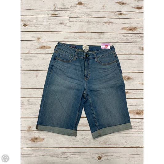 Shorts By St Johns Bay In Blue Denim, Size: 10
