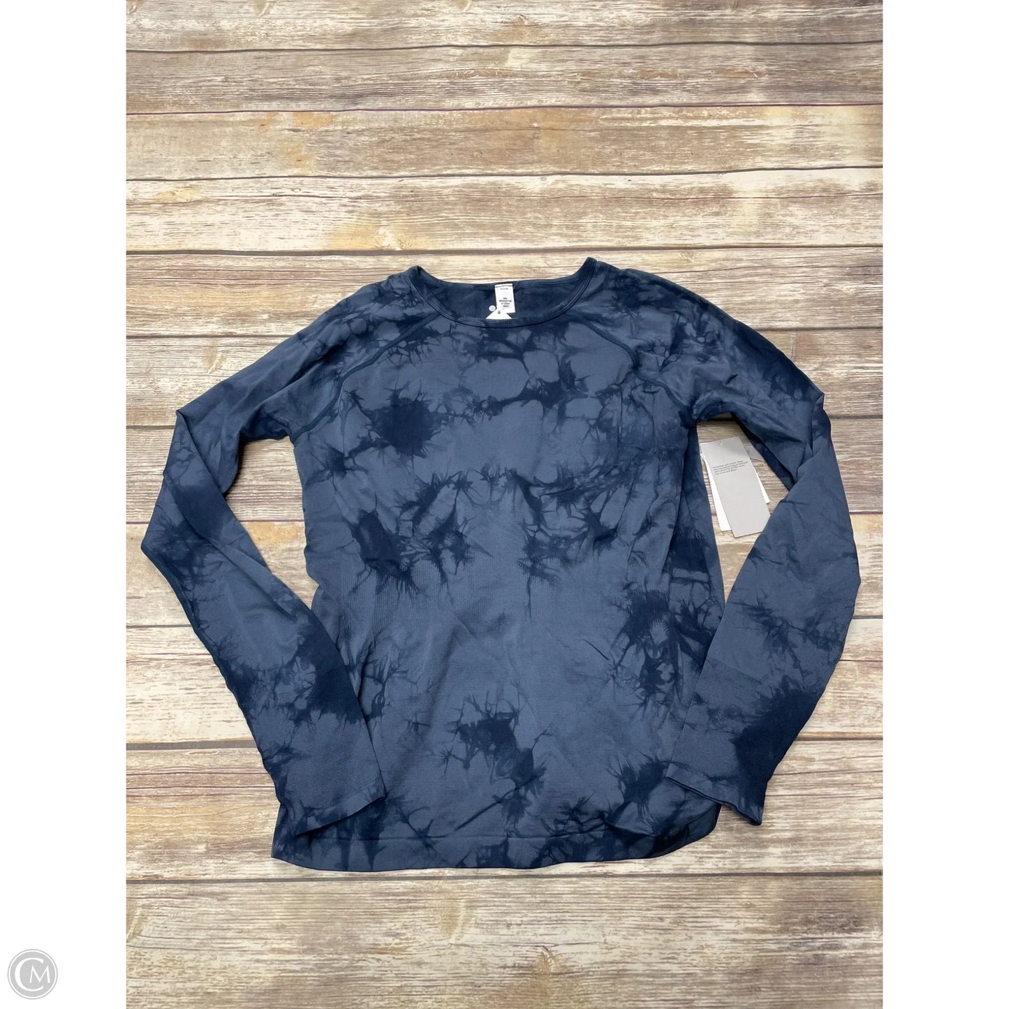 Athletic Top Long Sleeve Crewneck By Zella In Blue, Size: Xl