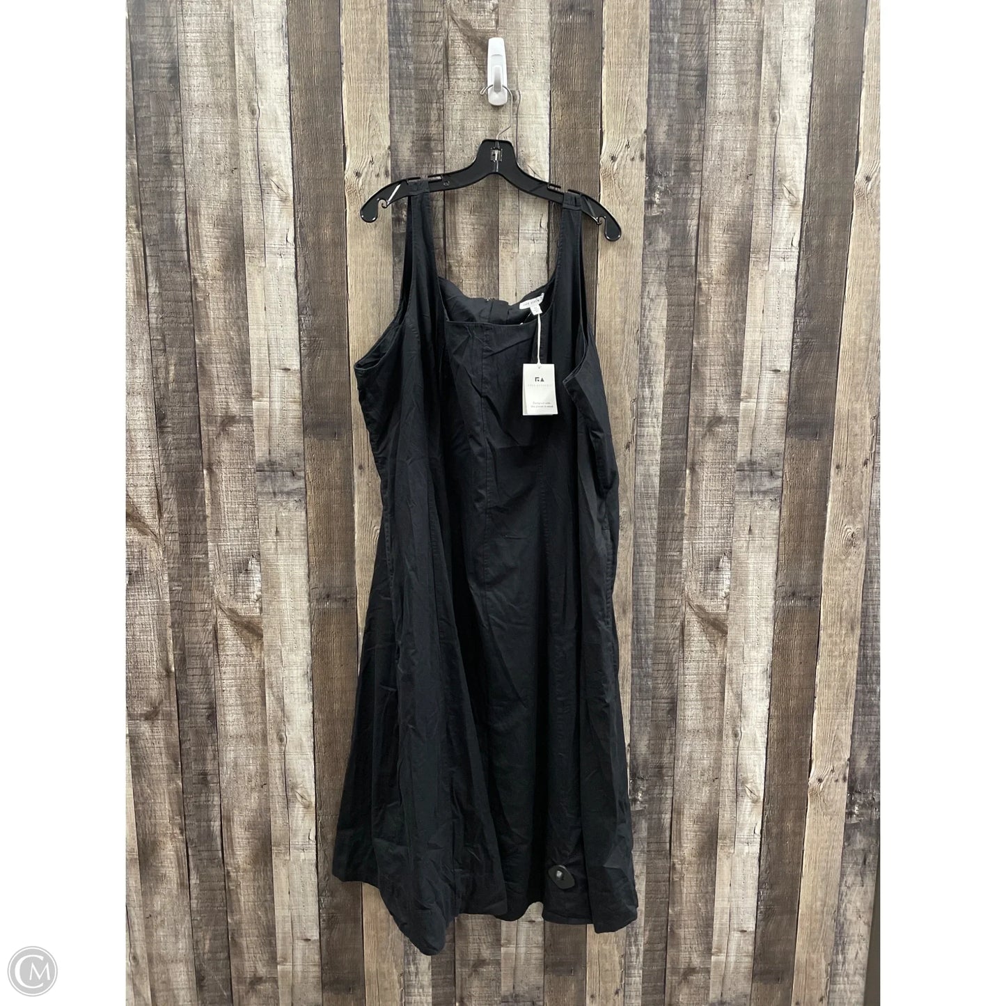 Dress Casual Maxi By Free Assembly In Black, Size: 3x