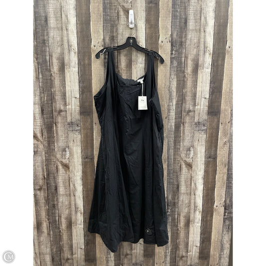 Dress Casual Maxi By Free Assembly In Black, Size: 3x