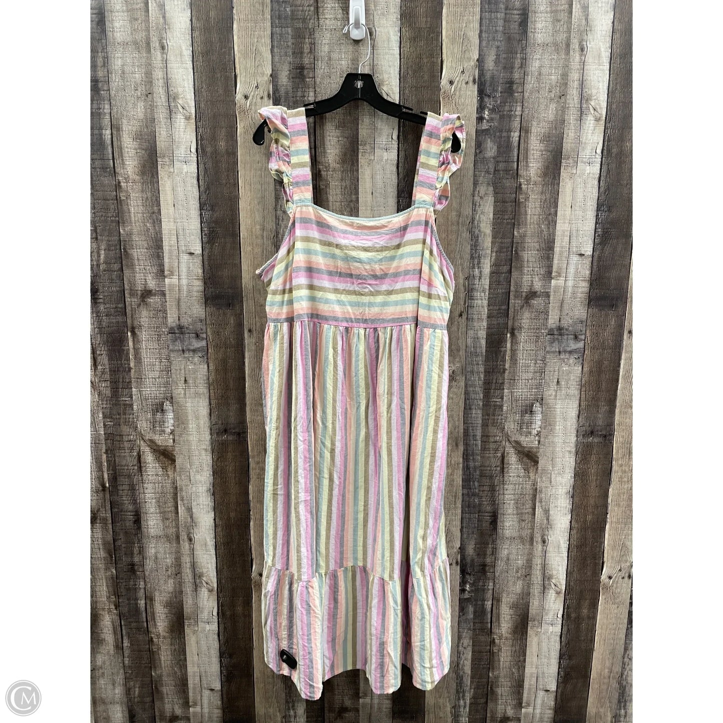 Dress Casual Maxi By Universal Thread In Multi-colored, Size: 2x